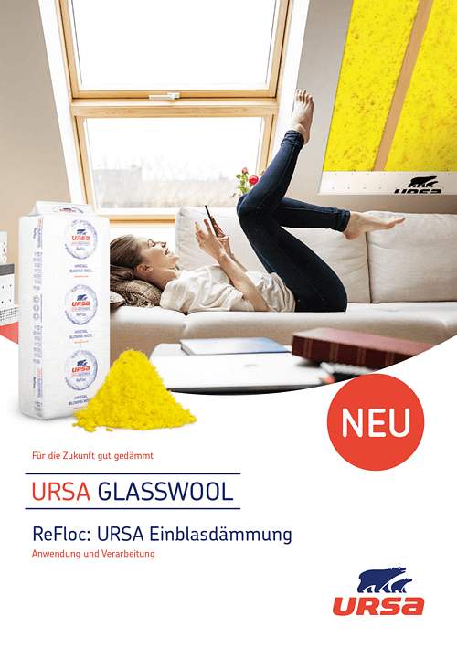 Broschüre URSA GLASSWOOL,ReFloc Einblasdämmung