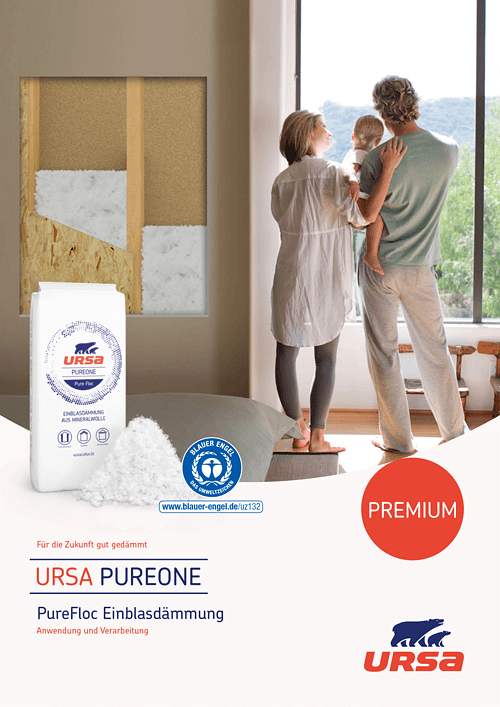 URSA PUREONE PureFloc,Einblasdämmung Technische Broschüre